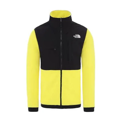 TNF Two-Tone Yellow Black Zip-Up Jacket NF0A3XAUDW9