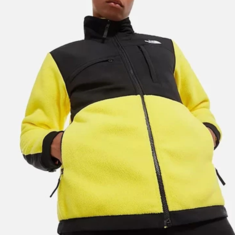 TNF Two-Tone Yellow Black Zip-Up Jacket NF0A3XAUDW9 圖 4