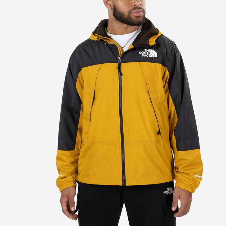 TNF Two-Tone Yellow Outdoor Windproof Hooded Jacket NF0A53C1-H9D 圖 4