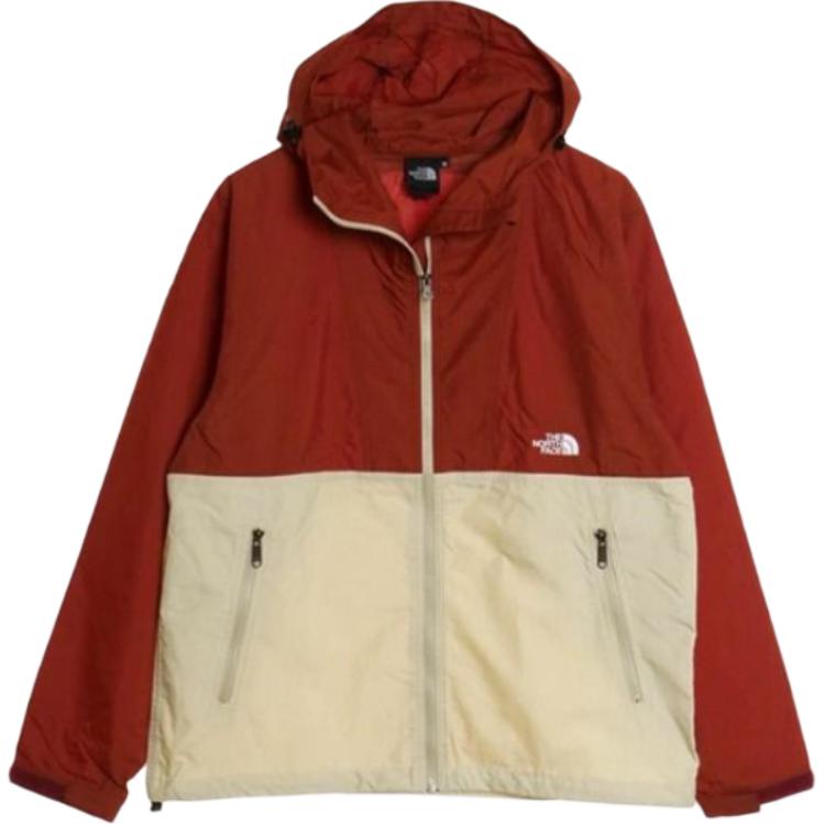 TNF Two-Tone Zip Hoodie Jacket Iron Red NP72230IG