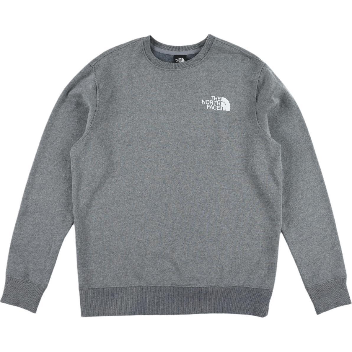 TNF U Logo Pullover Crew Gray Unisex Sweatshirt NF0A47GQ-DYY