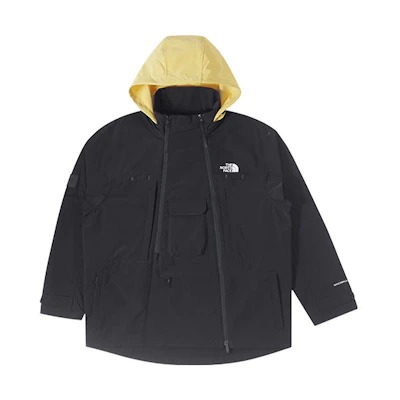 TNF UE Black Color Block Waterproof Windbreaker Jacket NF0A8857-JK3