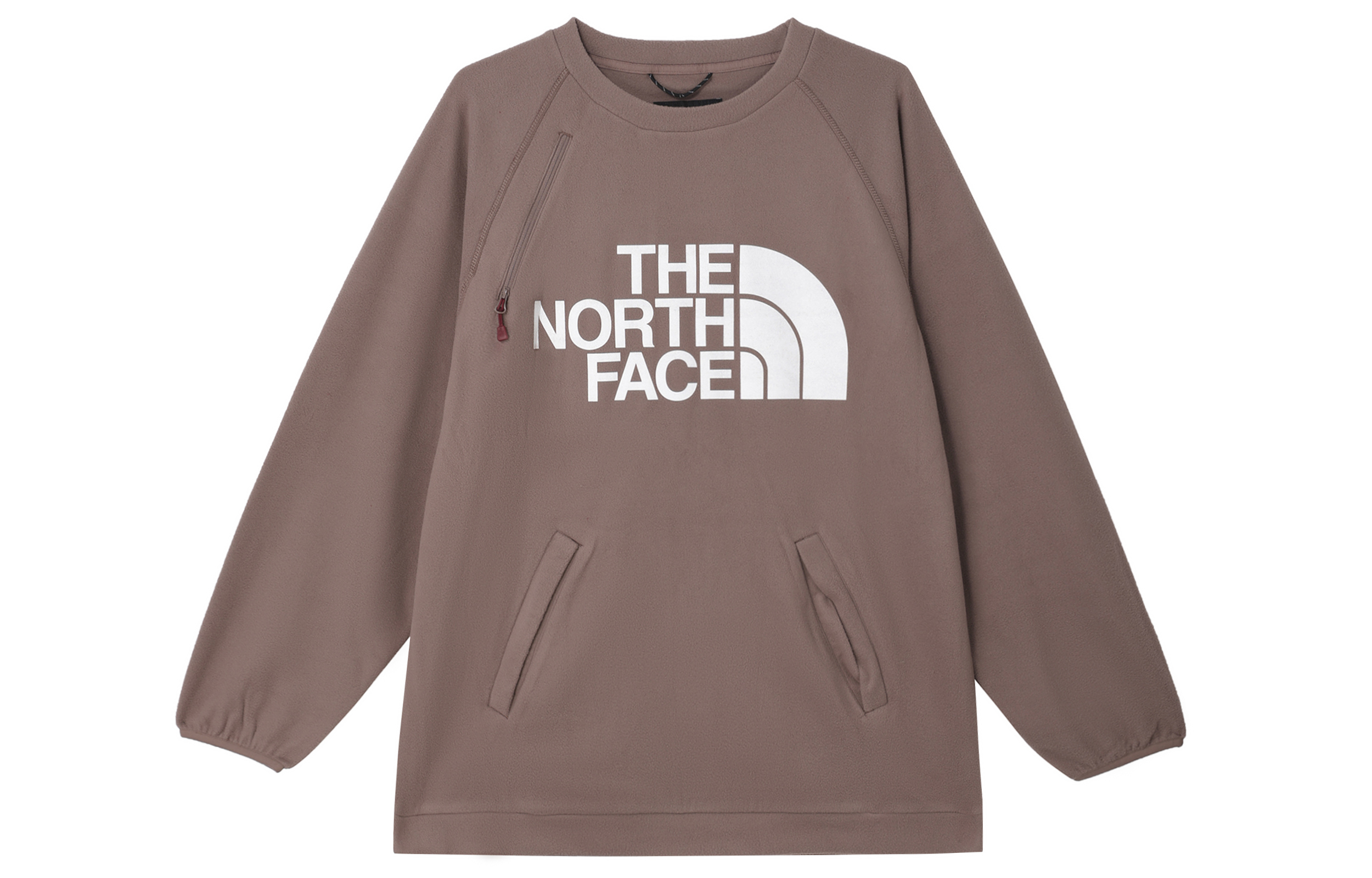 TNF UE Classic Crewneck Logo Embroidered Pullover Sweatshirt - NF0A7WBC-EFU