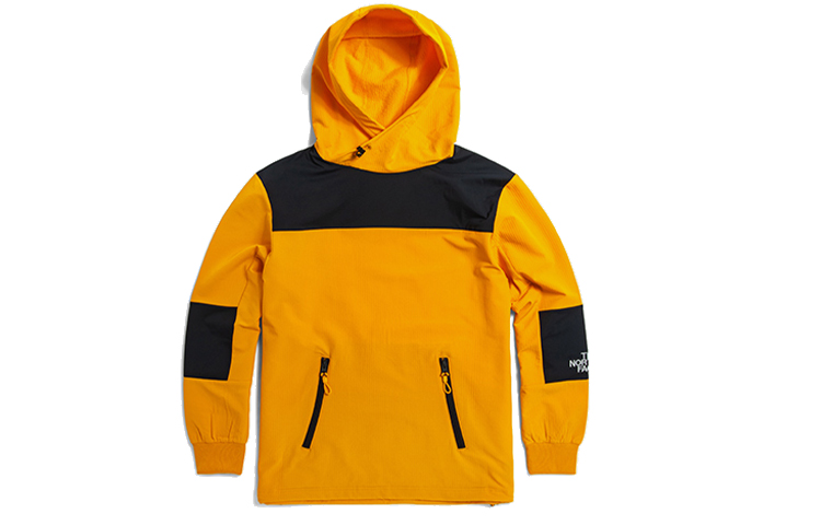 TNF UE Fleece Hoodie Yellow - Warm and Casual NF0A4U6C-56P