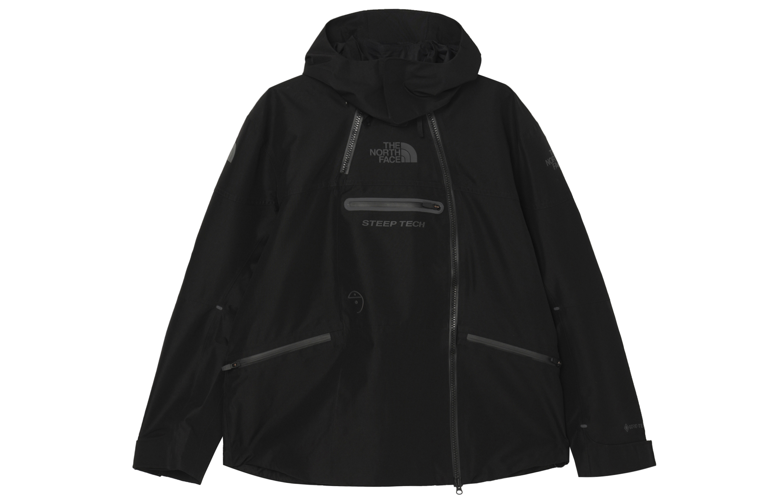 The North Face UE Gore-Tex Steep Tech Jacket Black SS24 Waterproof Windbreaker NF0A86ZC-JK3