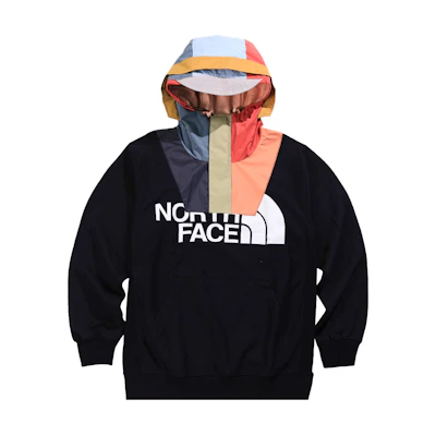 TNF UE Kazuki Kuraishi Hoodie Black Logo Print Loose-Fit Couple Style NF0A7QRQ-RG1