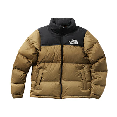 TNF UE Nuptse Warm Colorblock Down Jacket Yellow Winter 496S-D9V