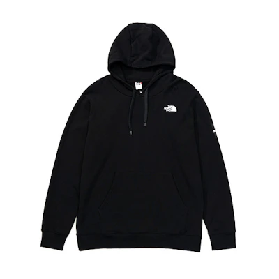 TNF UE Series Black Hoodie with Back Letter Print NF0A7r2l-JK3