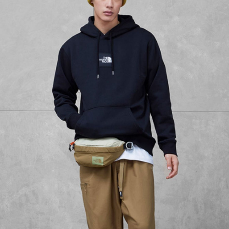 TNF UE Series Black Hoodie with Logo Print Pullover NF0A81O4-JK3 圖 3