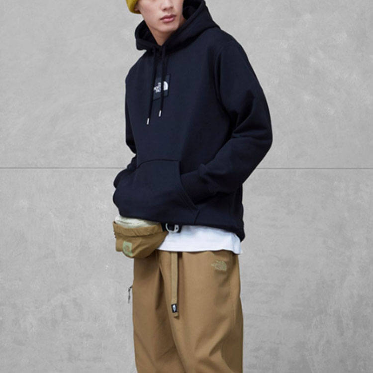 TNF UE Series Black Hoodie with Logo Print Pullover NF0A81O4-JK3 圖 5