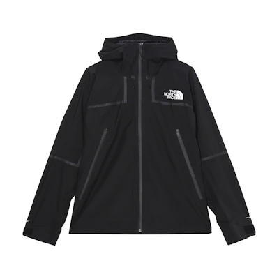 TNF UE Series Black Logo Print Hooded Waterproof Jacket NF0A7UQB-JK3