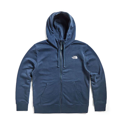 TNF UE Series Blue Outdoor Relaxed Fit Zip Hoodie NF0A49BG-H2G