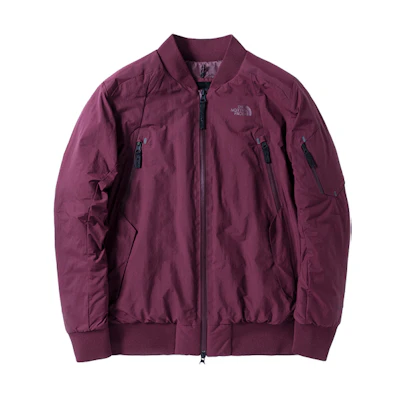 TNF UE Series Windproof Outdoor Insulated Jacket Purple Red 3RN4-D4S