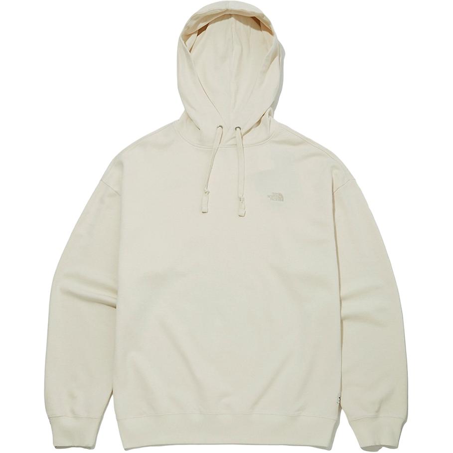 TNF Undyed Hood Pullover Hoodie Cream Unisex Casualwear NM5PN00J