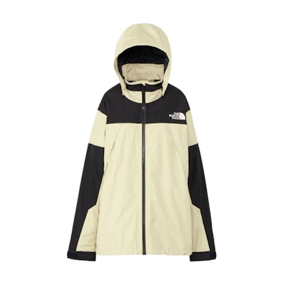 TNF Unisex Beige Colorblock Logo Hoodie Jacket NPM12310-GL服装