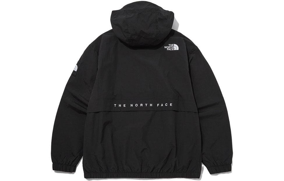 TNF Unisex Black Casual Solid Color Hoodie Jacket NJ3BP55J 圖 3