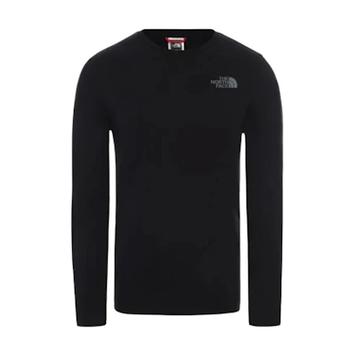 TNF Unisex Black Crewneck Regular Fit Long Sleeve Sweatshirt NF0A2TX1-KZ2