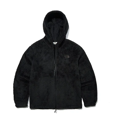 TNF Unisex Black Fleece Full-Zip Hoodie Jacket NJ4FL72K