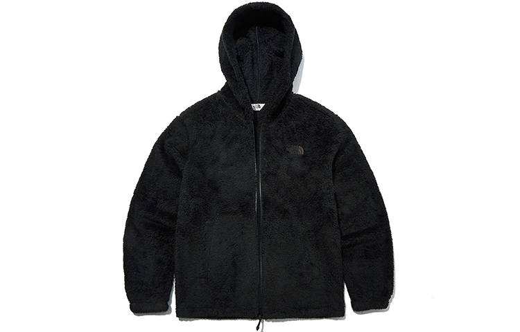 TNF Unisex Black Fleece Full-Zip Hoodie Jacket NJ4FL72K 圖 2