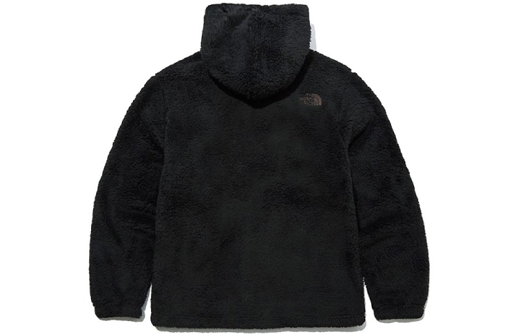 TNF Unisex Black Fleece Full-Zip Hoodie Jacket NJ4FL72K 圖 3