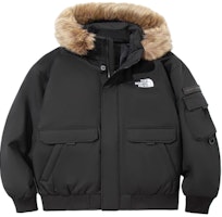 The North Face Unisex Black Hooded Puffer Jacket NI1DP56F The North Face Unisex Black Hooded Puffer Jacket NI1DP56F