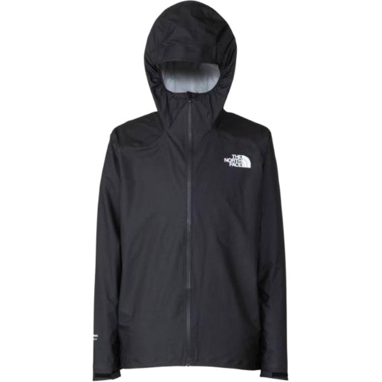 TNF Unisex Black Hooded Zip-Up Logo Jacket NP12470-K 圖 2