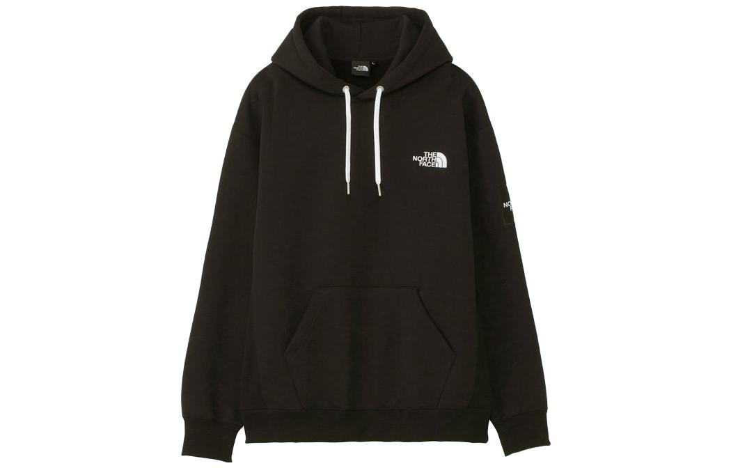 TNF Unisex Black Hoodie with Logo Embroidery and Print NT62338-K