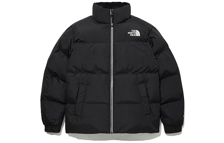 TNF Unisex Black Logo Puffer Jacket NJ3NM52J