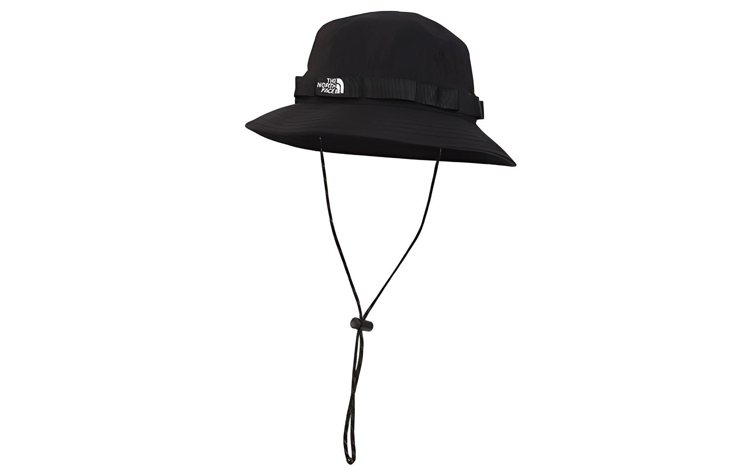 The North Face Unisex Black Polyester Bucket Hat - Casual & Couple Style. NF0A3VWA-JK3
