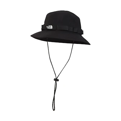 TNF Unisex Black Polyester Bucket Hat - Casual & Couple Style. NF0A3VWA-JK3