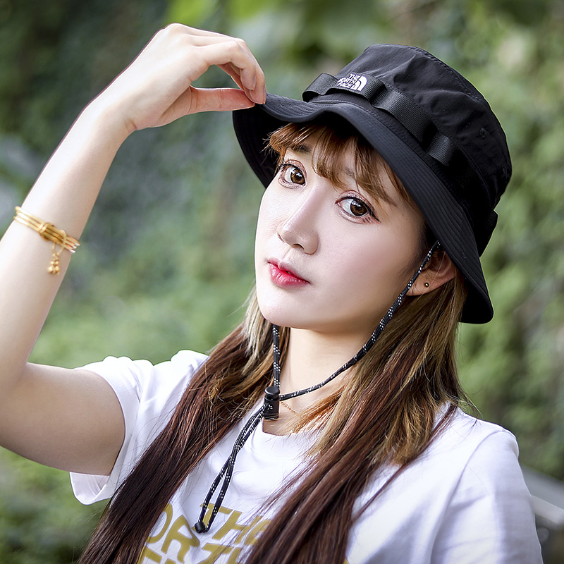 Purchase The North Face 男女通用黑色聚酯漁夫帽 - 休閒情侶款式 NF0A3VWA-JK3