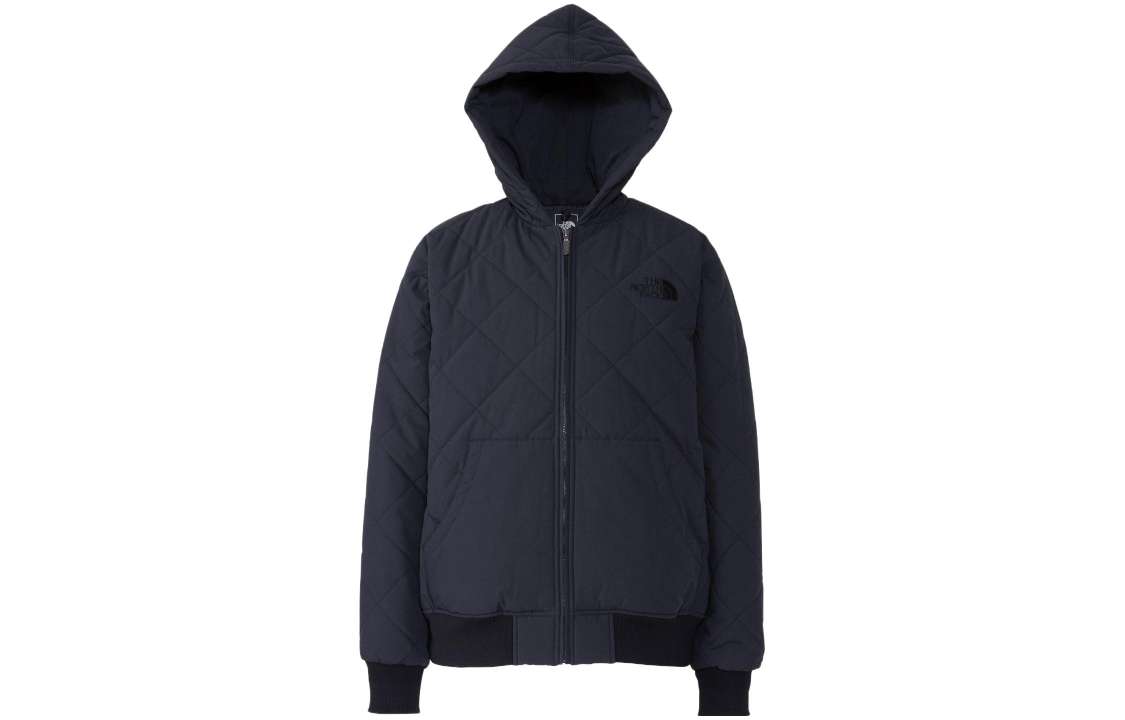 TNF Unisex Black Solid Zip-Up Hoodie Jacket NY82332-K