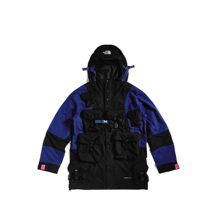 The North Face Unisex Breathable Waterproof Hooded Jacket Blue/Black NF0A49C3-JK3