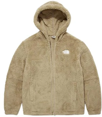 the-north-face-unisex-brown-fleece-full-zip-hoodie-jacket-nj-4-fm-58-k