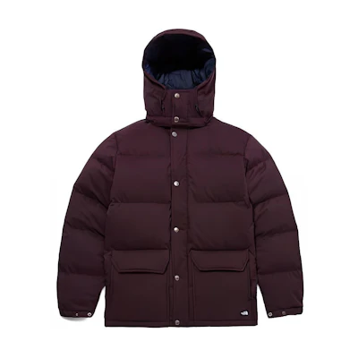 TNF Unisex Burgundy Full-Zip Hoodie Jacket NJ1DL54C