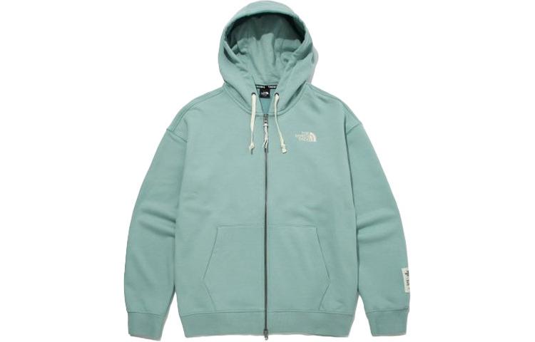 TNF Unisex Chest Logo Hoodie Jacket in Grass Green NJ5JM52C
