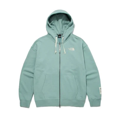 TNF Unisex Chest Logo Hoodie Jacket in Grass Green NJ5JM52C