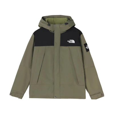 TNF Unisex Colorblock Fleece Zip Hoodie Jacket Gray/Green NI3BN62L