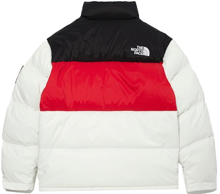 The North Face Jaket Puffer Uniseks Warna Blok dengan Penebat Bulu. NJ1DM54K Lookbook The North Face Jaket Puffer Uniseks Warna Blok dengan Penebat Bulu. NJ1DM54K