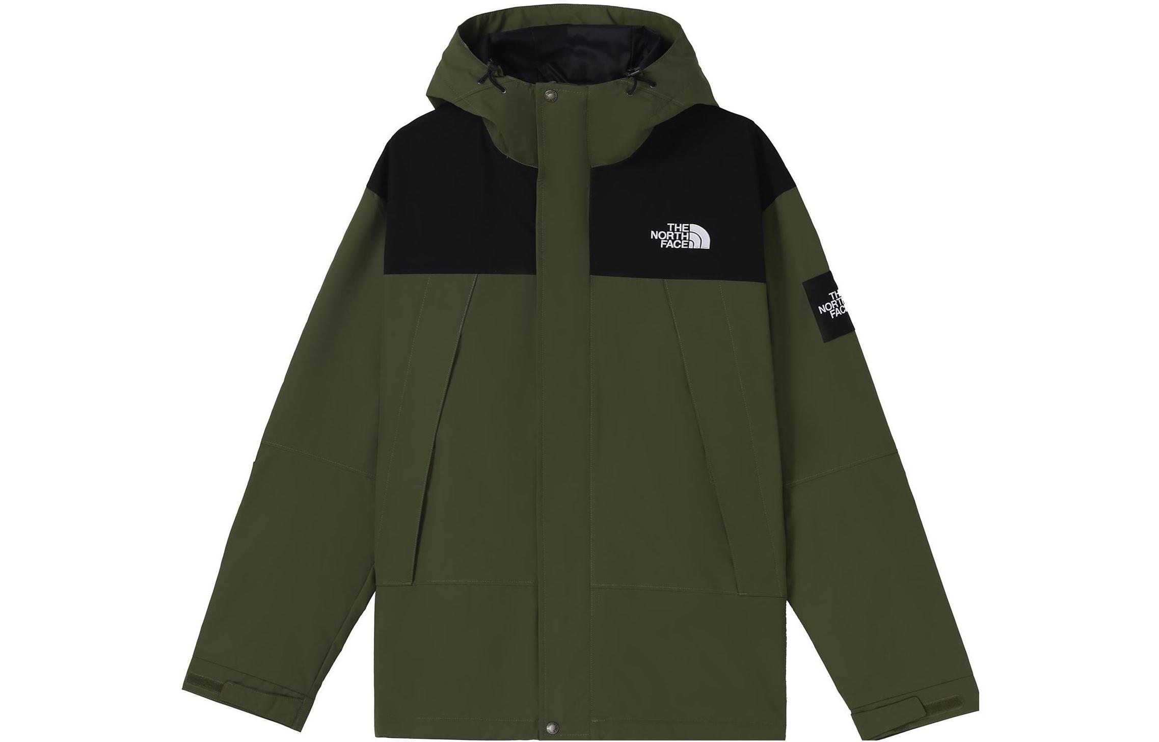 TNF Unisex Colorblock Zip-Up Hoodie Jacket Matcha Green NI3BN53O 圖 2