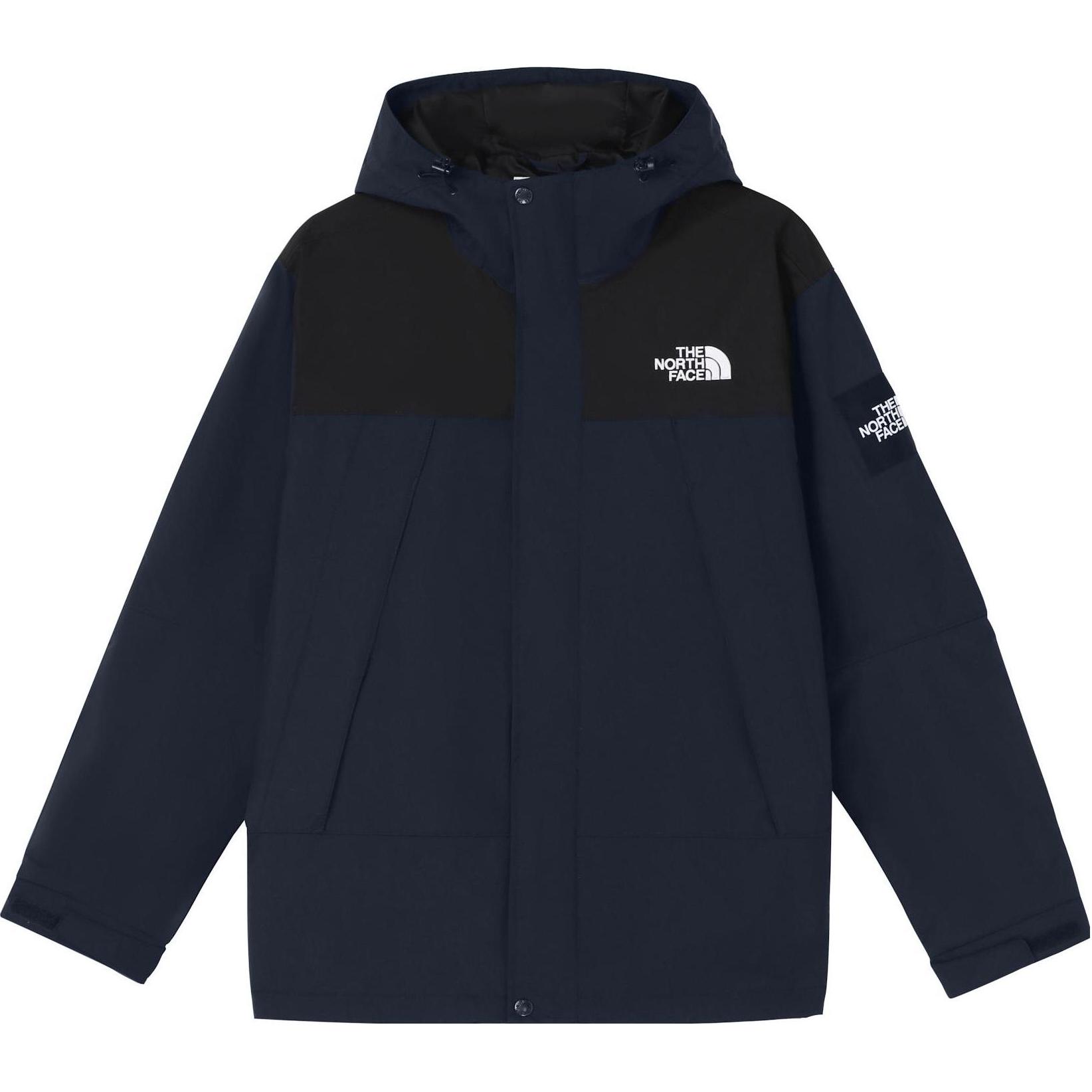 TNF Unisex Colorblock Zip Hoodie Jacket Navy Blue NJ3BN61K