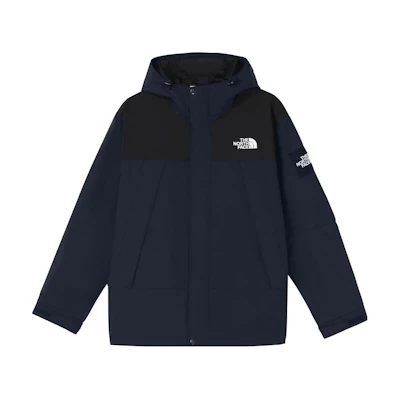 TNF Unisex Colorblock Zip Hoodie Jacket Navy Blue NJ3BN61K