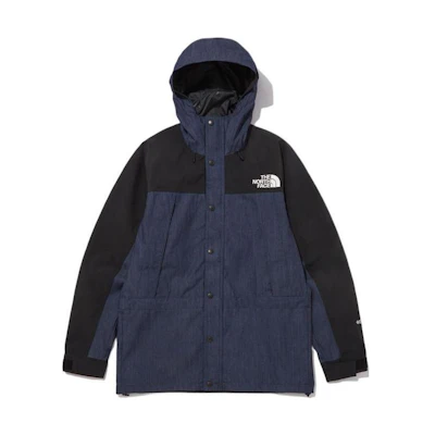 TNF Unisex Colorblock Zip Hoodie Jacket Blue NJ2GN75A
