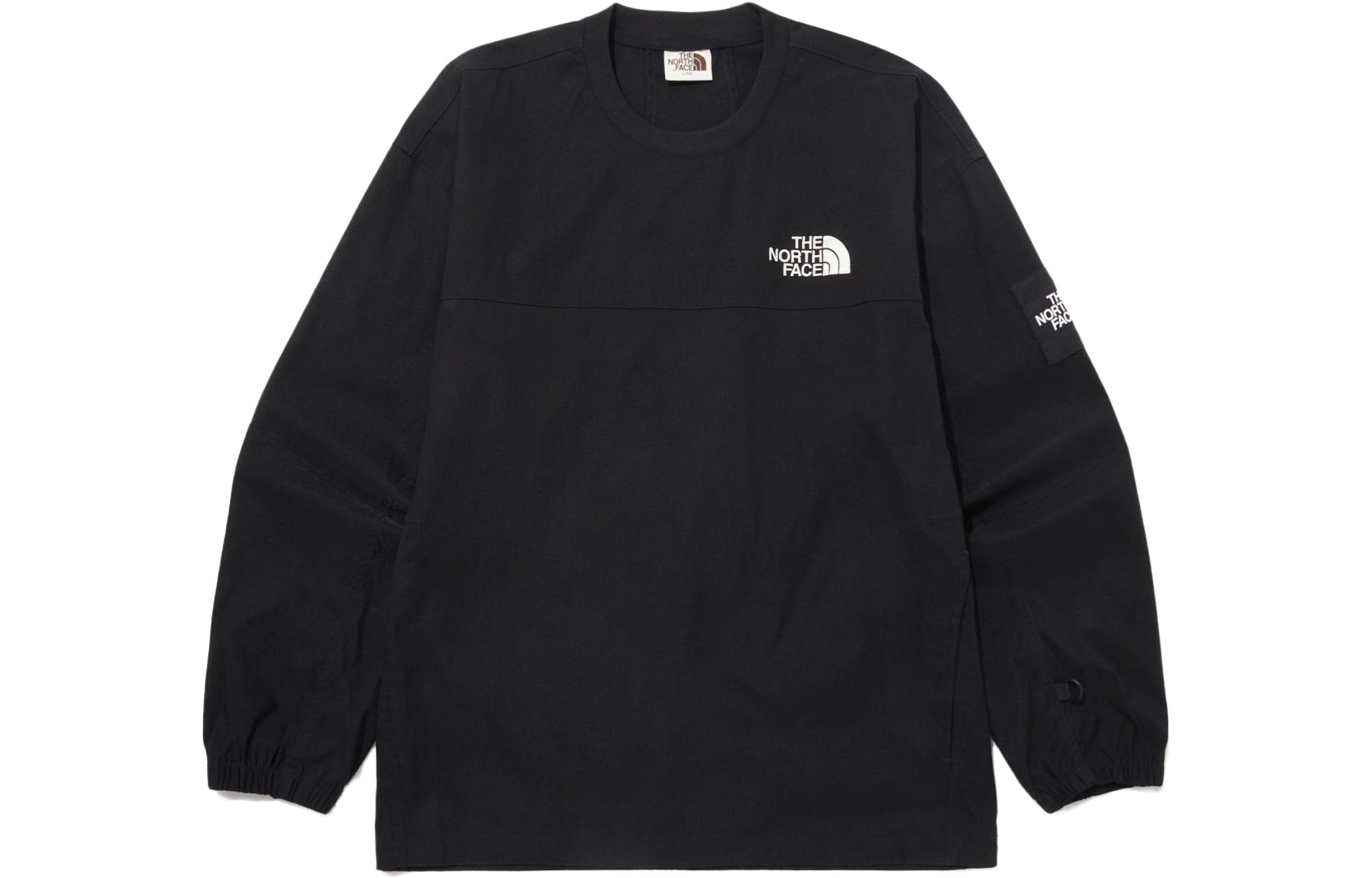 Order The North Face 男女款黑色圓領套頭衛衣 NM5MP03J