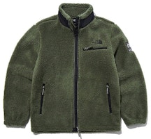The North Face Unisex Eco Fleece Sherpa Jacket Green NJ4FL56B The North Face Unisex Eco Fleece Sherpa Jacket Green NJ4FL56B