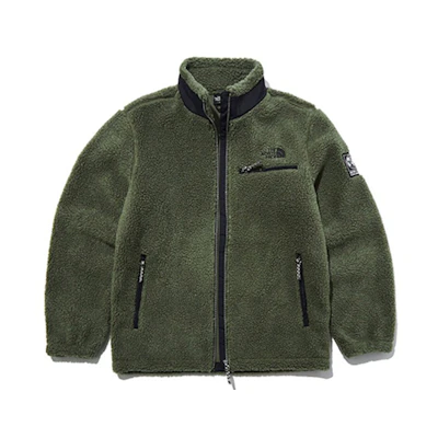 TNF Unisex Eco Fleece Sherpa Jacket Green NJ4FL56B