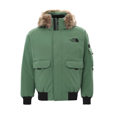 TNF Unisex Green Fashion Casual Warm Jacket NI1DP53C