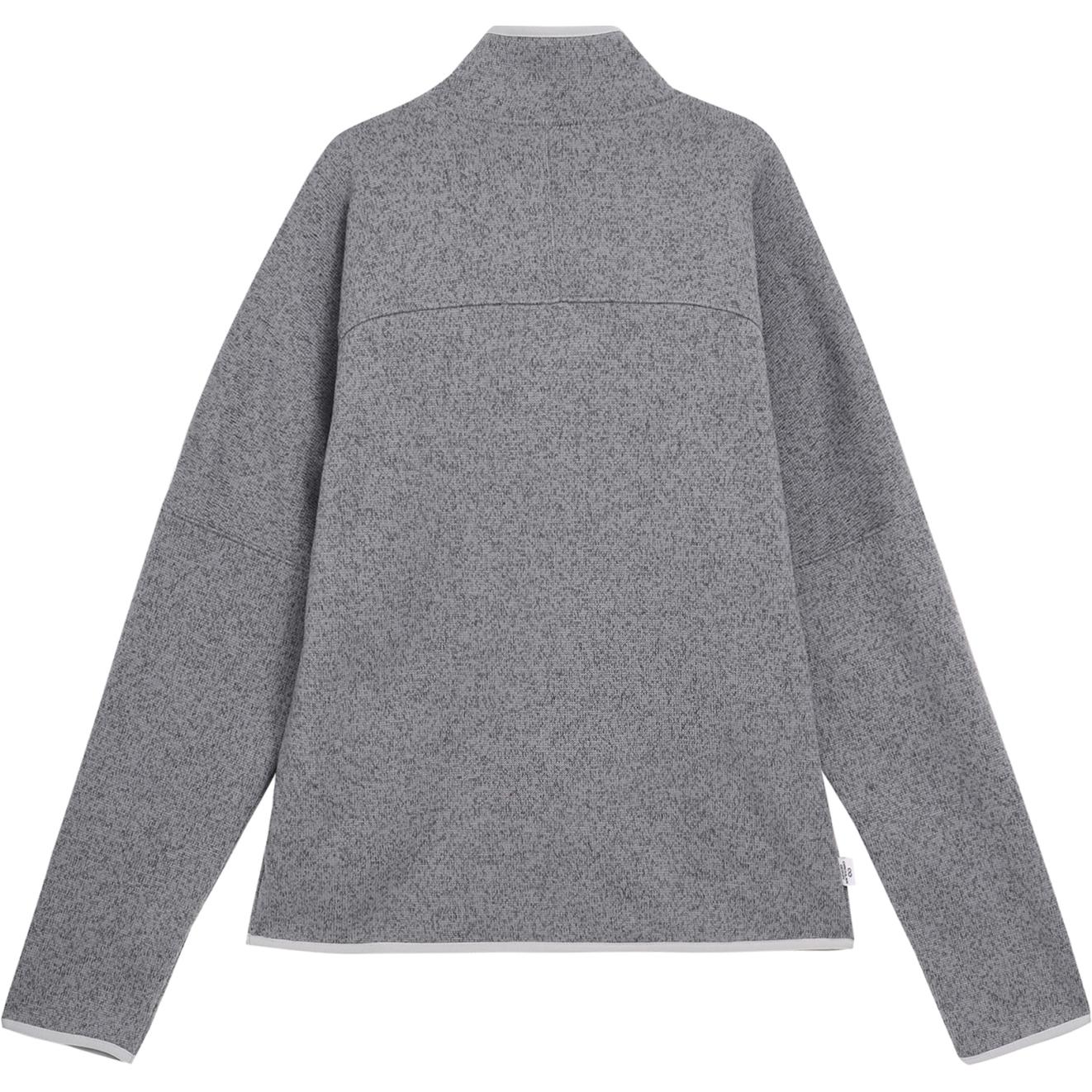 Lookbook The North Face 男女灰色印花Logo立領套頭外套 NF0A84H8DYY