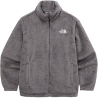 The North Face Unisex Logo Embroidery Full-Zip Jacket Grey NJ4FQ50L The North Face Unisex Logo Embroidery Full-Zip Jacket Grey NJ4FQ50L
