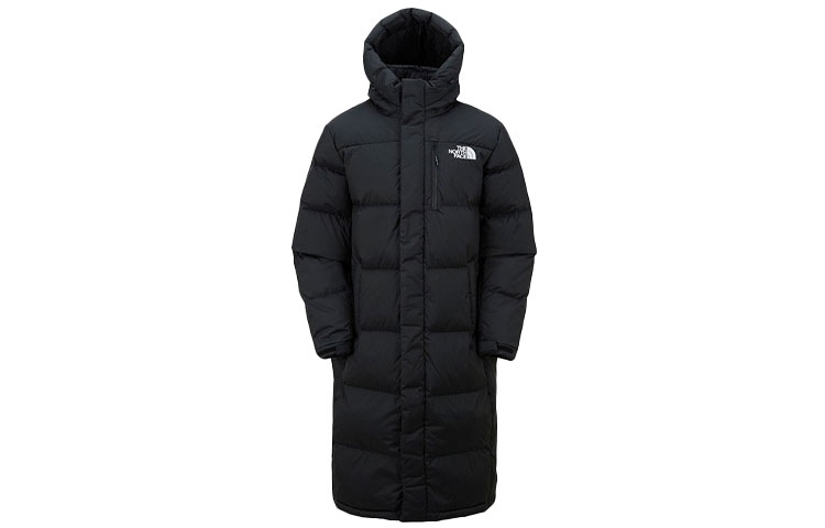 The North Face Unisex Long Down Puffer Coat Black NC1DM71A